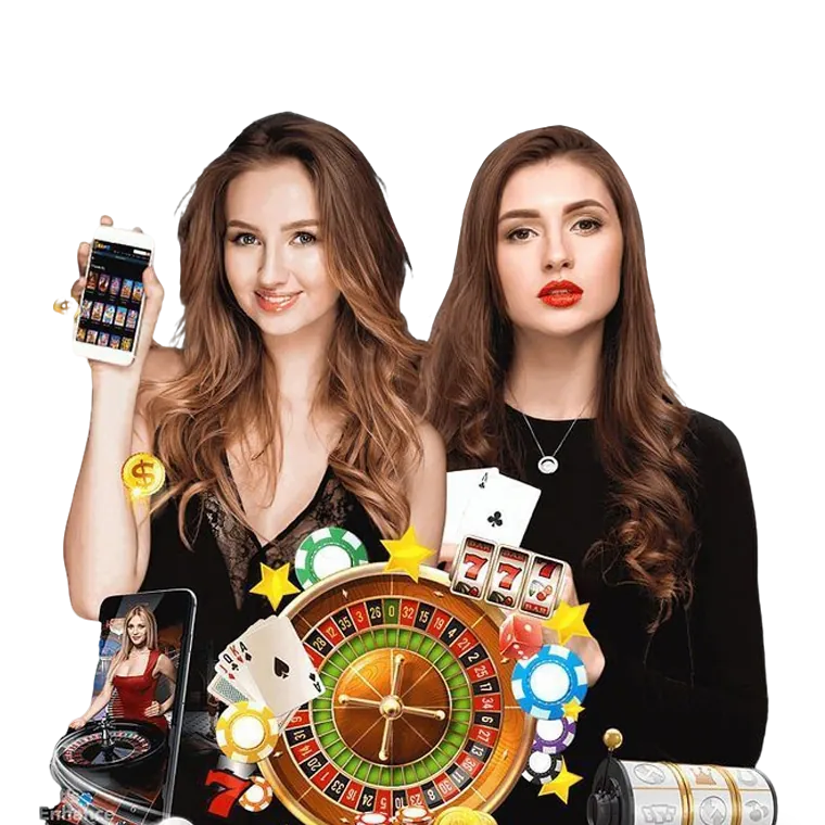 Mobile phone displaying playtime casino app