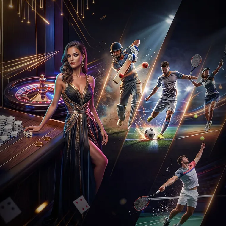 Person managing online gaming budget with digital wallet